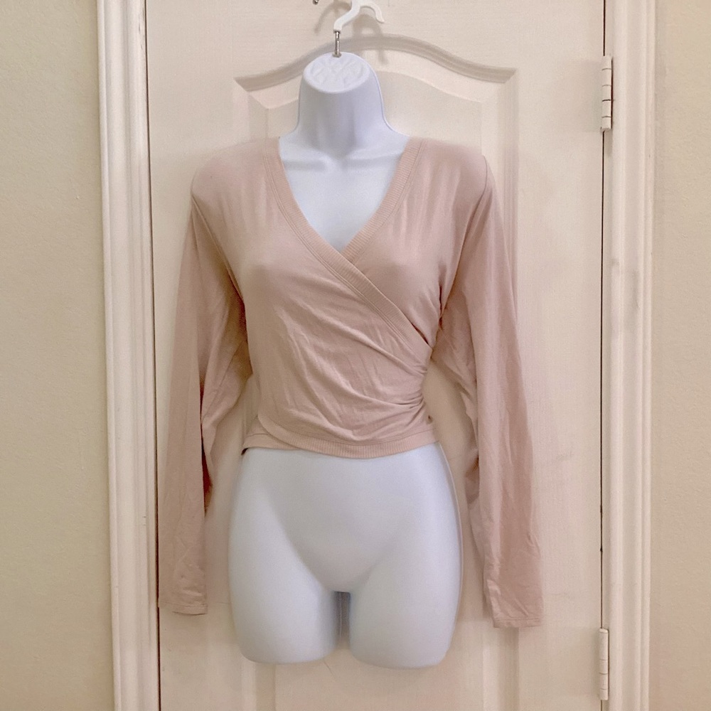 Athleta Transcend Wrap Top